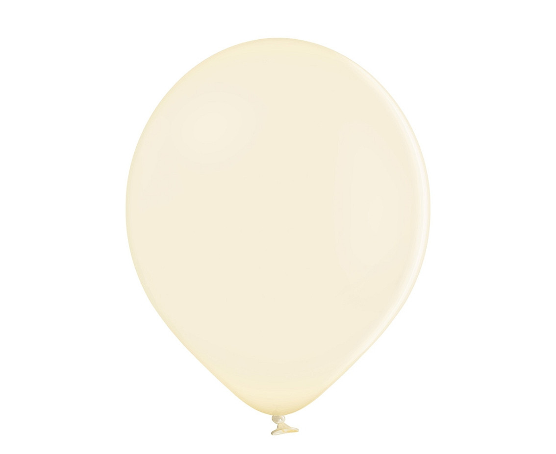 Balloons Belbal 12", B105-016, pastel vanilla, 100pcs